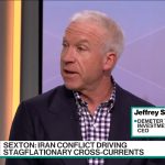Institutional finance illustration representing technology IPO markets, global capital flows, and Jeffrey Sexton's Bloomberg interview